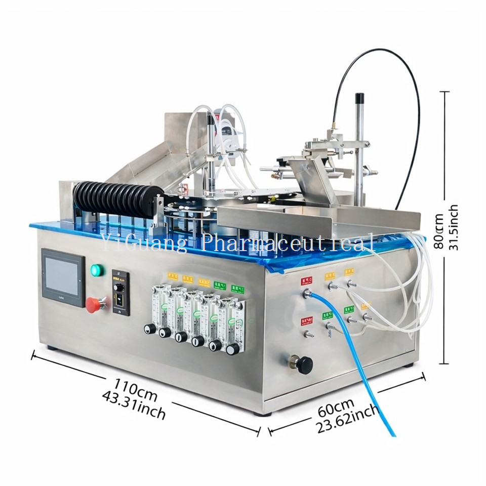 Compact Desktop Automatic Ampoule Filling And Sealing Machine best