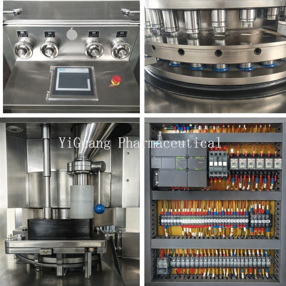 High-Capacity Rotary Tablet Press Machine factory