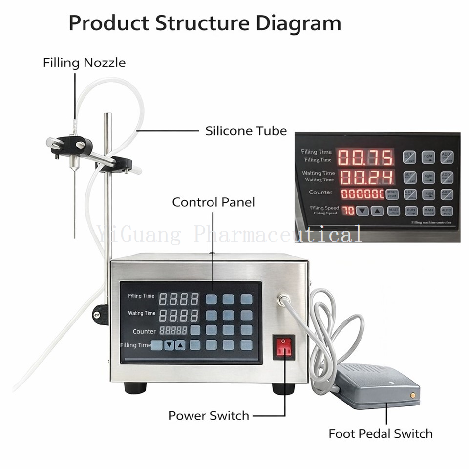 Intelligent Hight Flow Liquid Dispenser Filling Machine factory